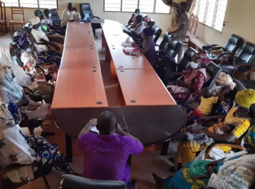 Séance de formalisation des contrats d’exploitation de dix (10) périmètres aménagés de Bembéréké