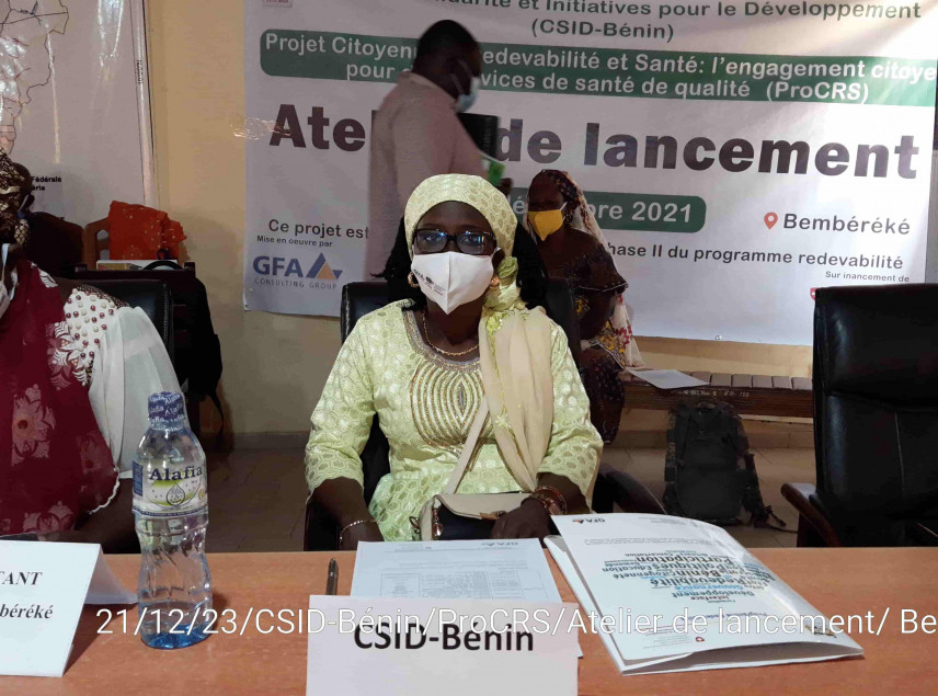 Atelier de lancement du Projet Citoyenneté, Redevabilité et Santé : l’engagement citoyen pour des services de santé de qualité (ProCRS)